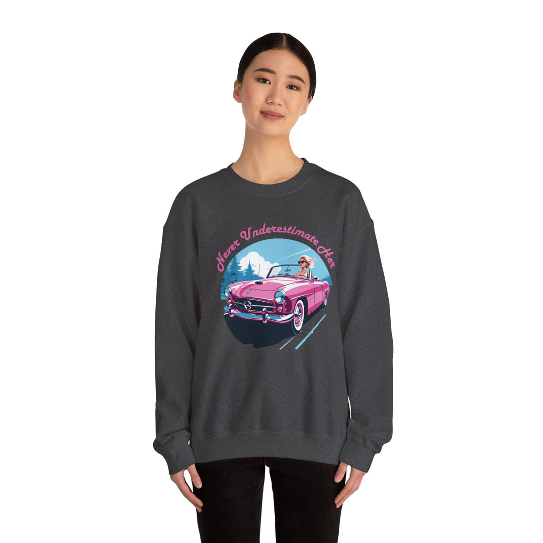 Underestimate Her Not Convertible Sweatshirt - Power and Grace Design