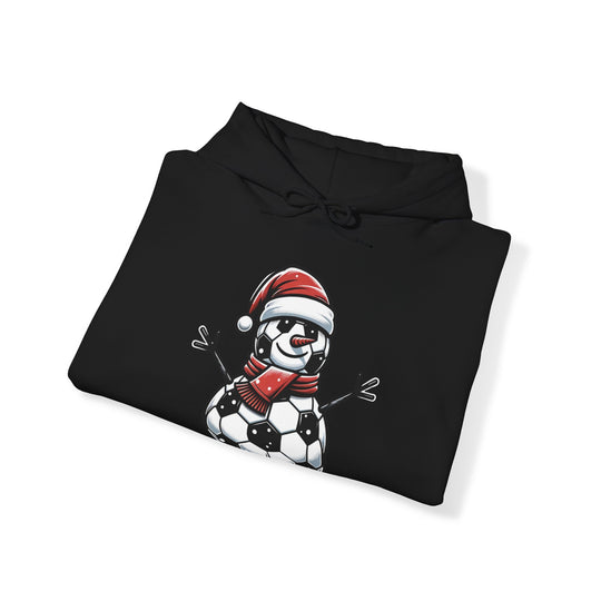 Football Santa Unisex Hoodie - Wave Fusions