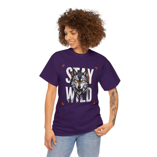 Wolf in the Shadows T-shirt - Stay Wild