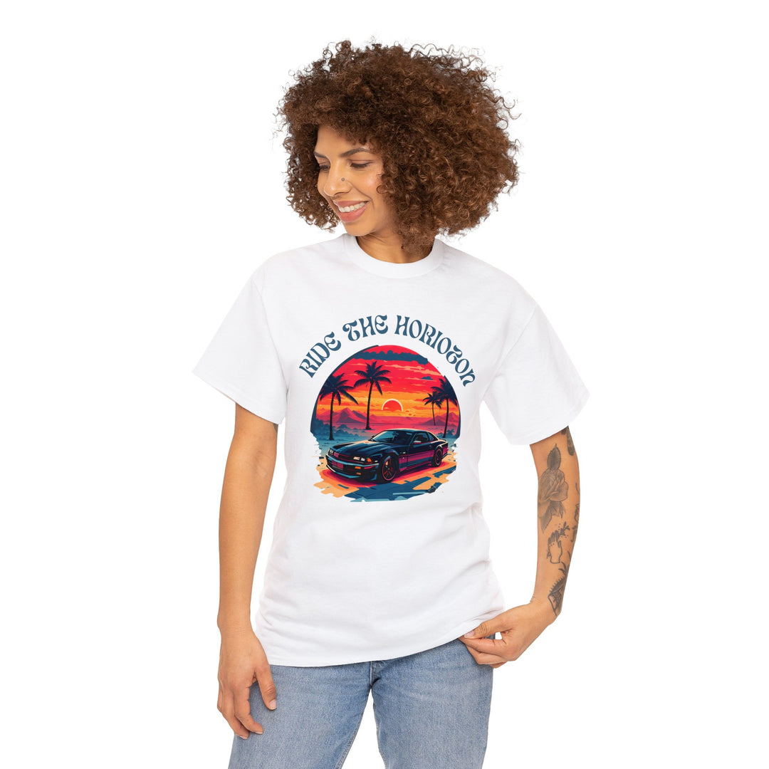 Ride the Horizon T-shirt - Vintage City Fashion