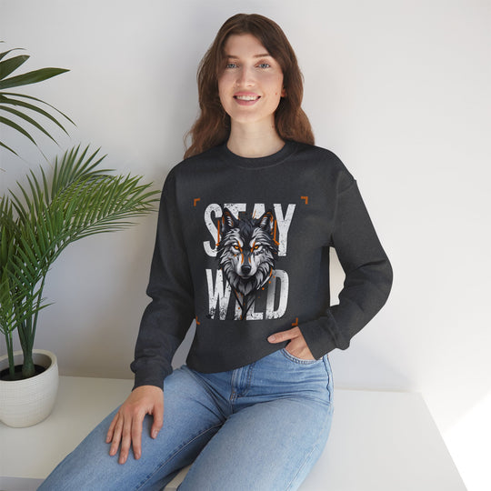 Wolf in the Shadows Sweatshirt - Stay Wild