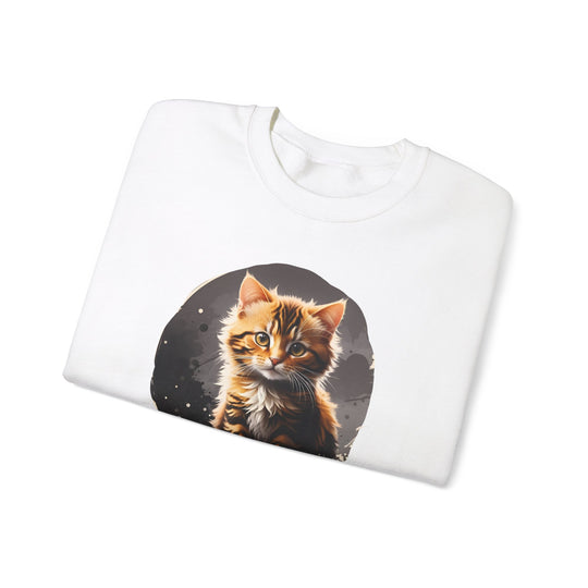 Lunar Kitten Sweatshirt - Moonglow Cat