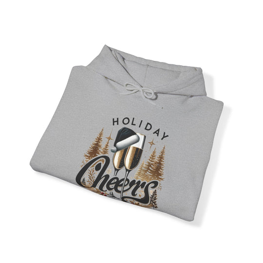 Holiday Cheers Unisex Hoodie - Wave Fusions