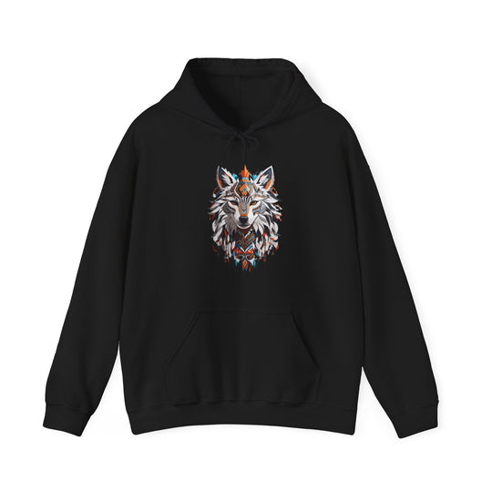 Ancient Spirit Wolf Hoodie - Tribal Tales