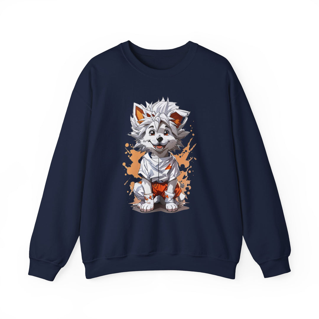 Sporty Pup Sweatshirt - Athletic Spirit