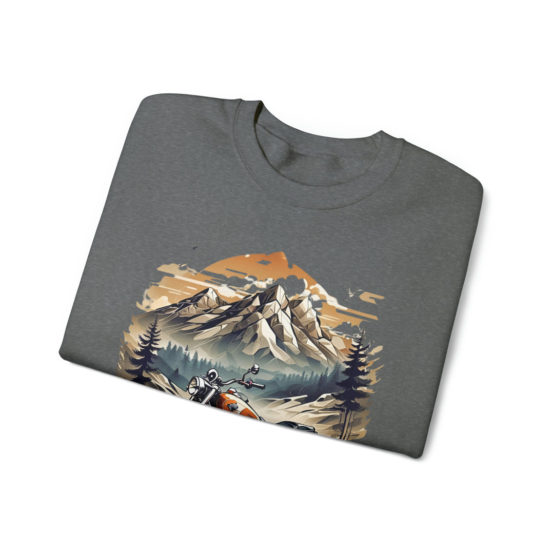 Highland Motorbike Unisex Sweatshirt - Wave Fusions