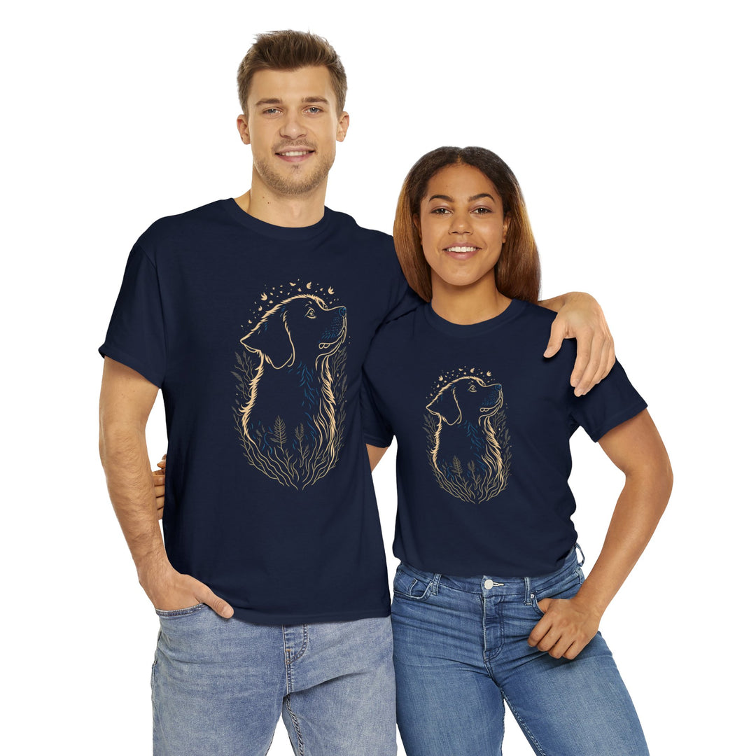 Dog Unisex Heavy Cotton Tee - Wave Fusions