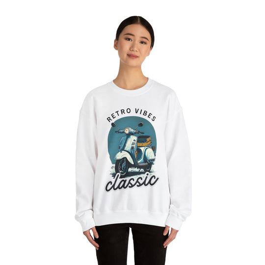 Vespa Classic Unisex Sweatshirt - Wave Fusions