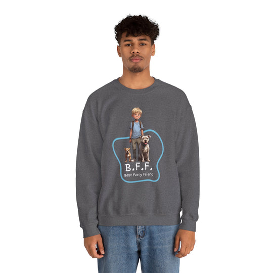 Best Furry Friend in City Lights Dog Sweatshirt -Bffs