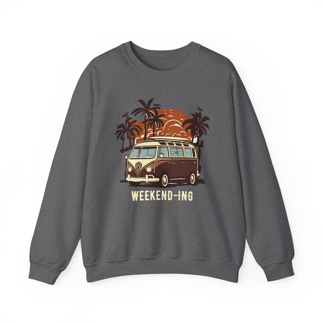 Weekend-ing Adventure Van Life Sweatshirt - Escape in Style