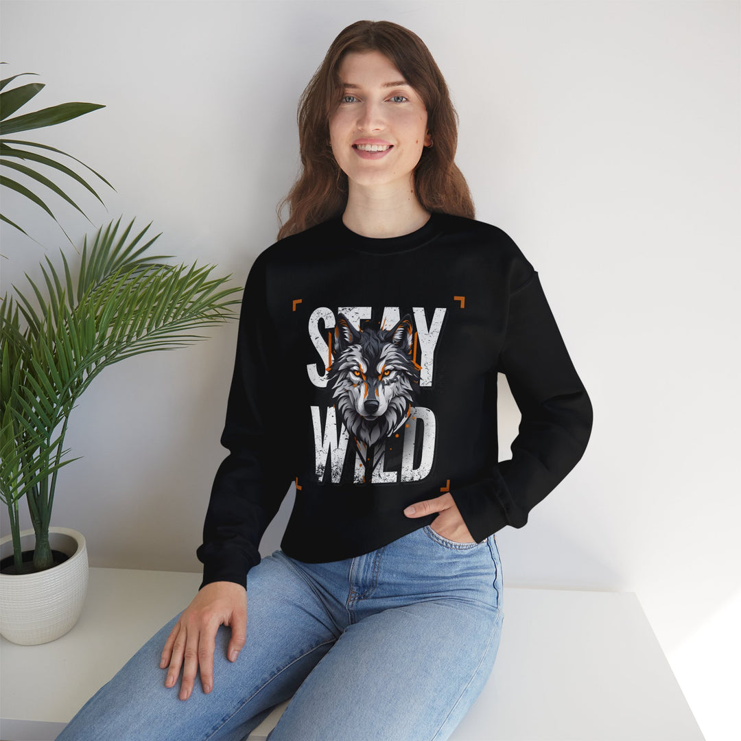 Wolf in the Shadows Sweatshirt - Stay Wild