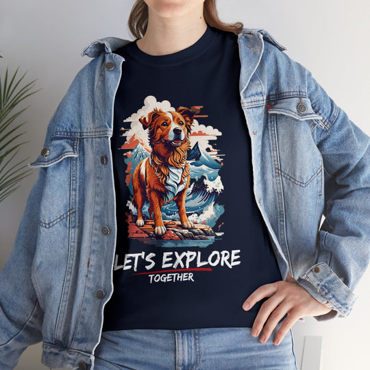 Lets Explore Together Adventure Buddy T Shirt