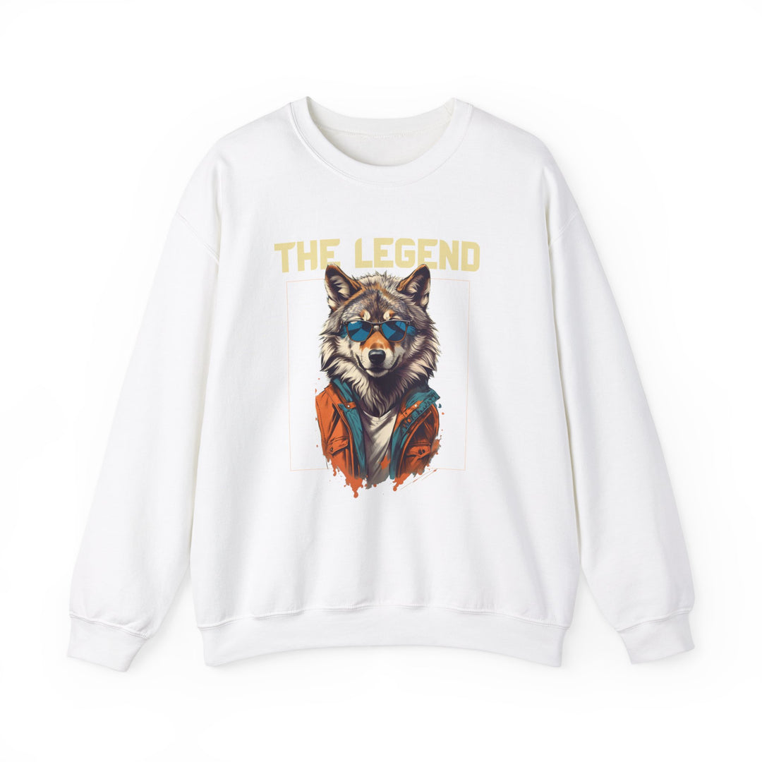 The Legend Wolf Sweatshirt - Wolf in Shades