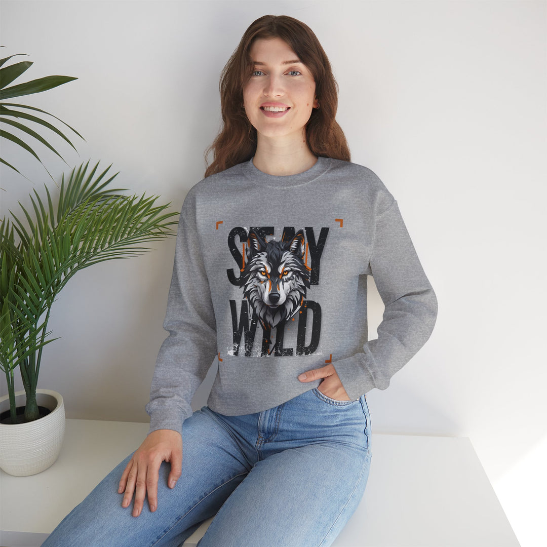 Wolf in the Shadows Sweatshirt - Stay Wild