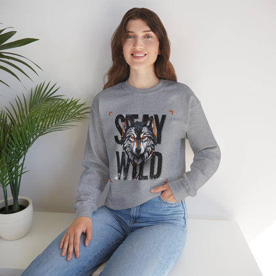 Wolf in the Shadows Sweatshirt - Stay Wild