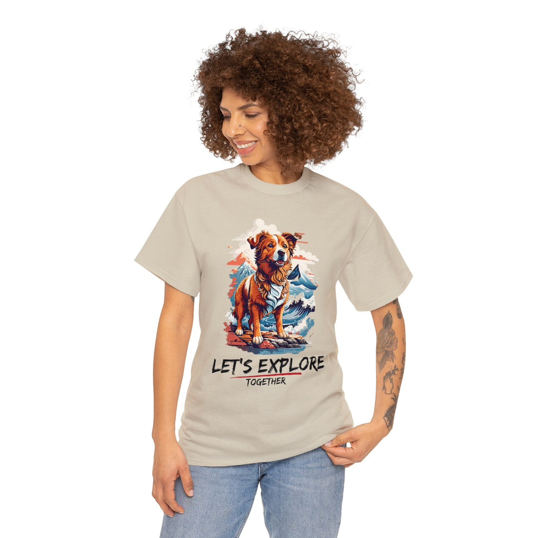 Lets Explore Together Adventure Buddy T Shirt