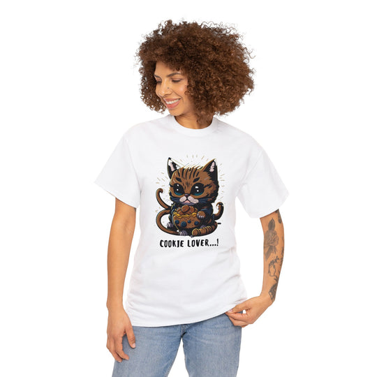 Cookie Lover Cat T-Shirt - Sugary Paws