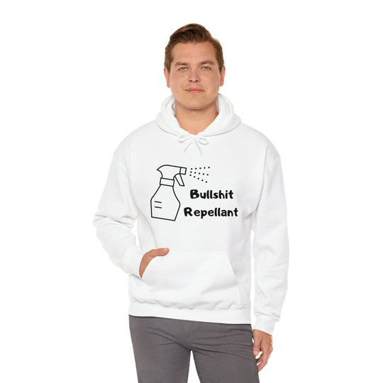 Bullshit Repellent Unisex Hoodie - Wave Fusions