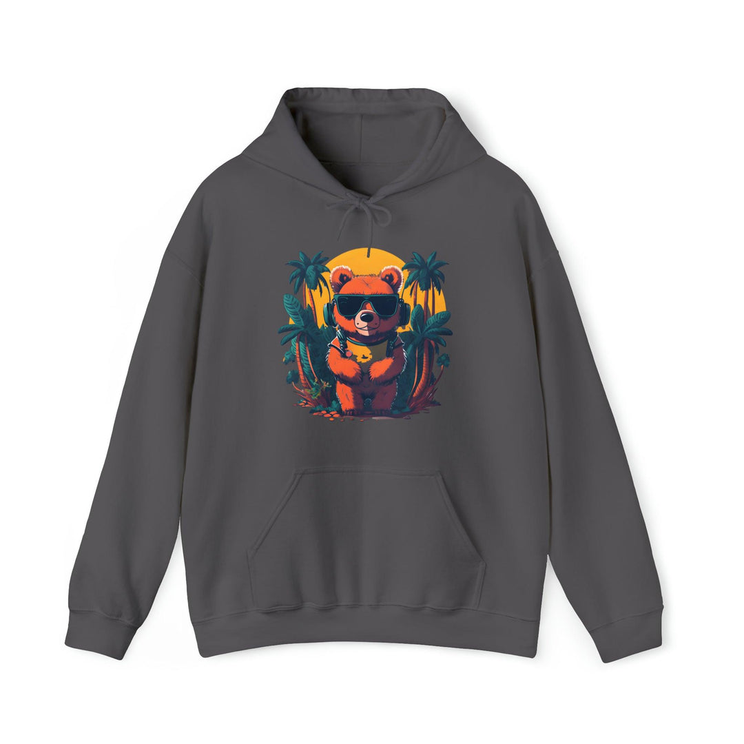 Brown Bear Heavy Blend™ Hooded Sweatshirt - Wave Fusions