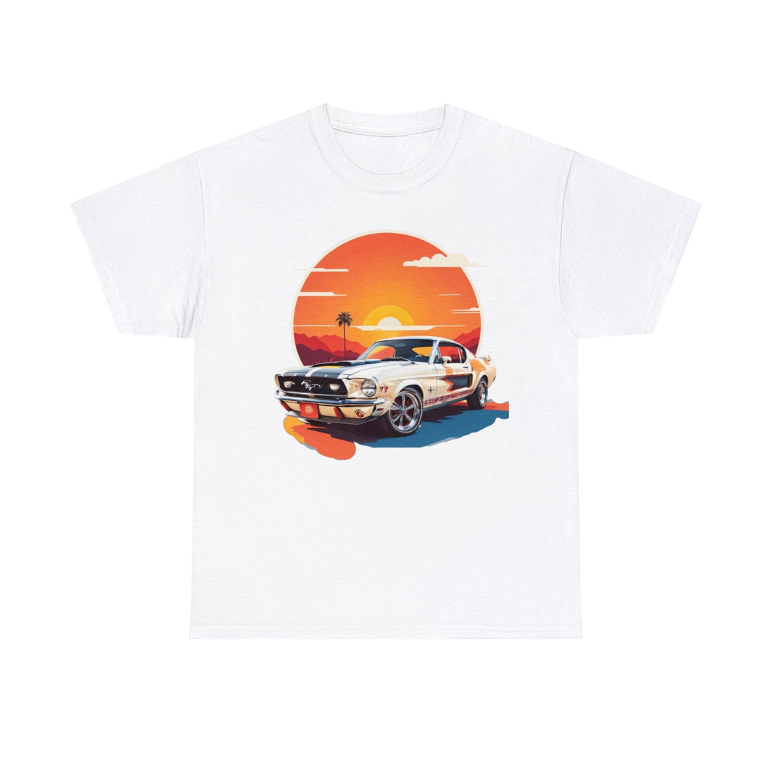 Sunset Muscle Car T-Shirt - Muscle Car Edition