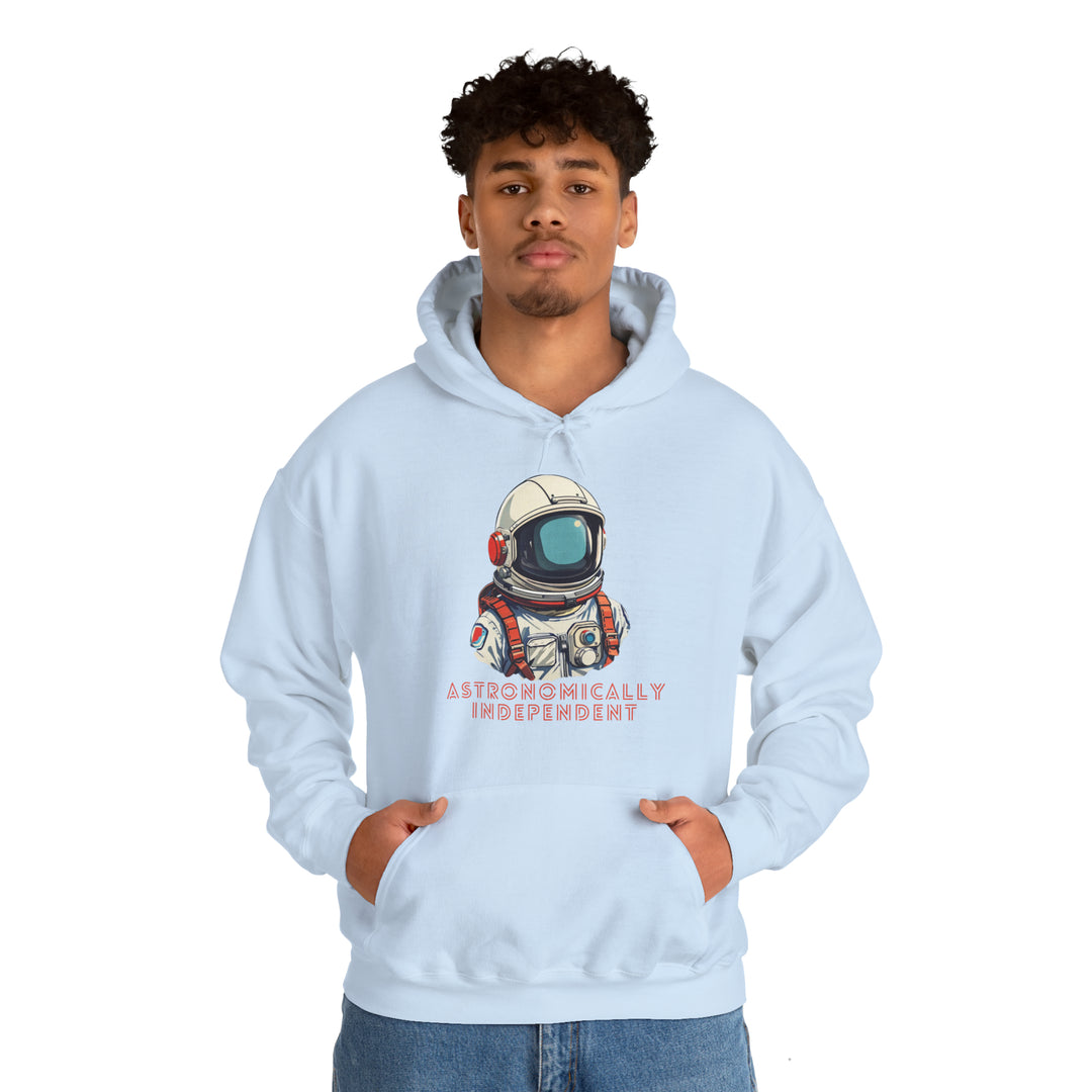 Astronomically Independent Unisex Hoodie - Wave Fusions