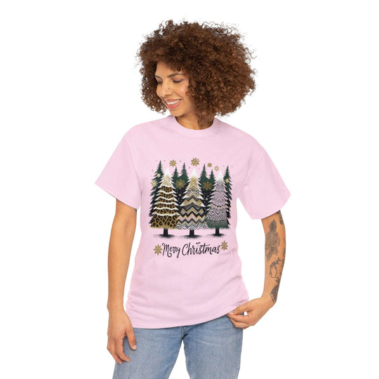 Designed Christmas Trees Unisex T Shirt