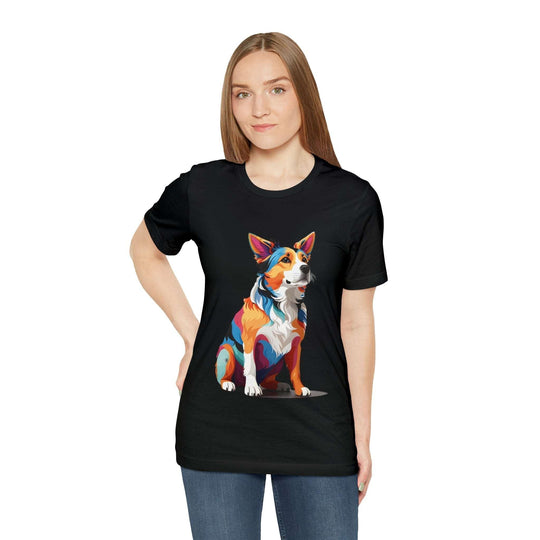 Sitting Dog Graphic Tee