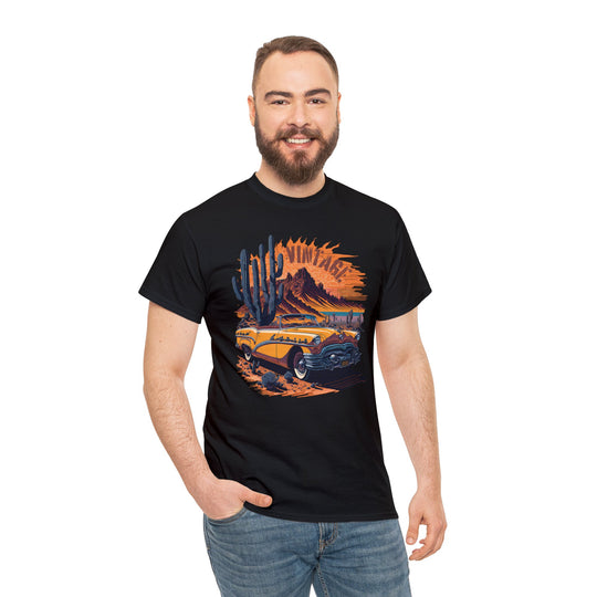 Vintage Desert Ride T-shirt - Vintage City Fashion