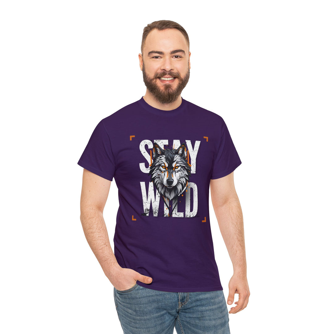 Wolf in the Shadows T-shirt - Stay Wild