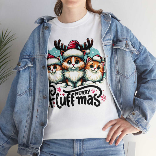 Merry Fluffmas Christmas Unisex T Shirt