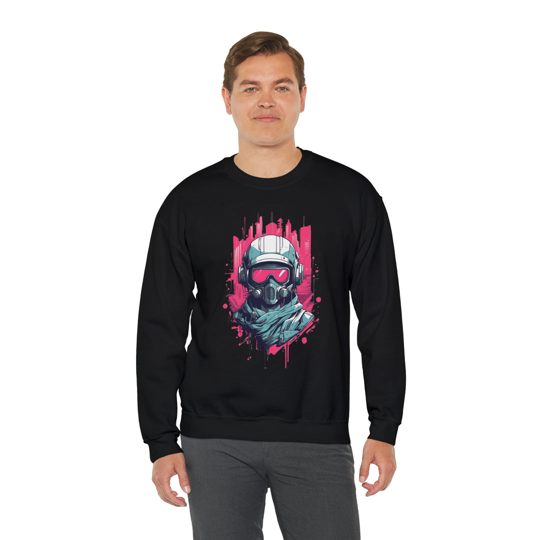 Gas Mask Astronaut Unisex Sweatshirt - Wave Fusions