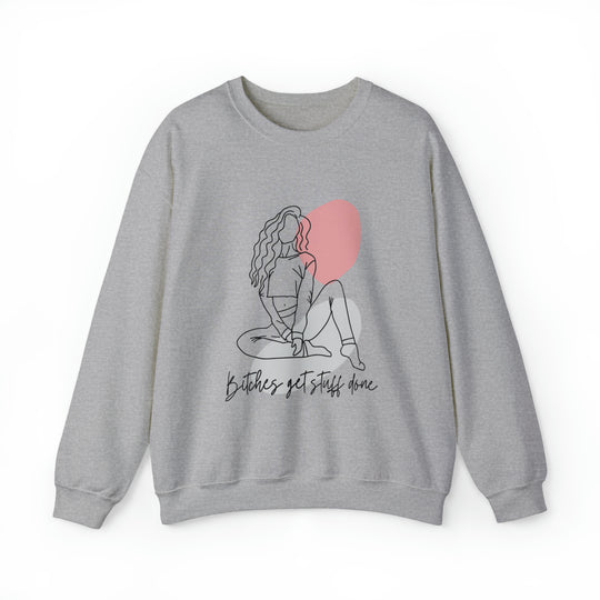 Line Art Unisex Heavy Blend™ Crewneck Sweatshirt - Wave Fusions