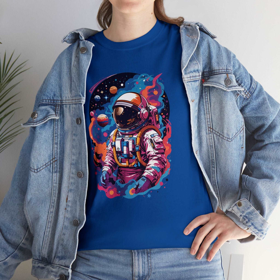 Cosmic Voyager Astronaut Unisex T Shirt