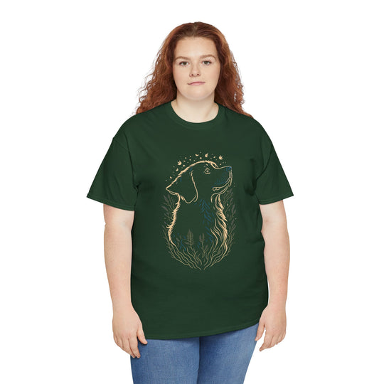 Dog Unisex Heavy Cotton Tee - Wave Fusions