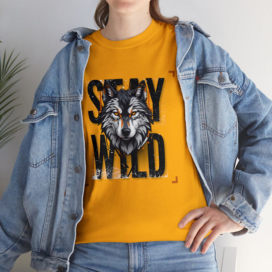 Wolf in the Shadows T-shirt - Stay Wild