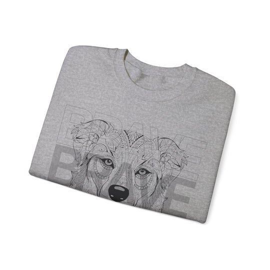 Brave Dog Tribal Canine Sweatshirt - Mythical Mutt