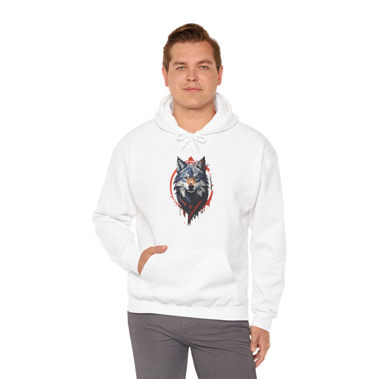 Alpha Wolf Crest Hoodie - Wilderness Royalty