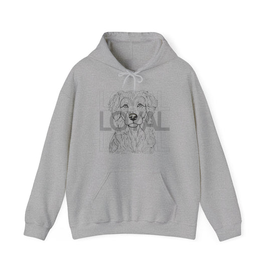 Loyal Dog Tribal Canine Hoodie - Mythical Mutt