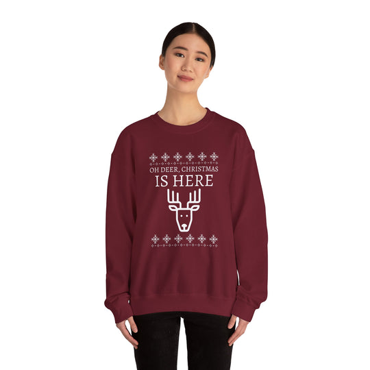 Oh Deer Christmas Graphic Sweatshirt