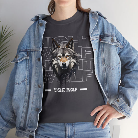 Lone Night Wolf T-Shirt - After Dark Style