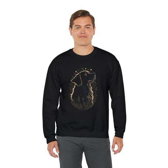 Dog Unisex Heavy Blend™ Crewneck Sweatshirt - Wave Fusions