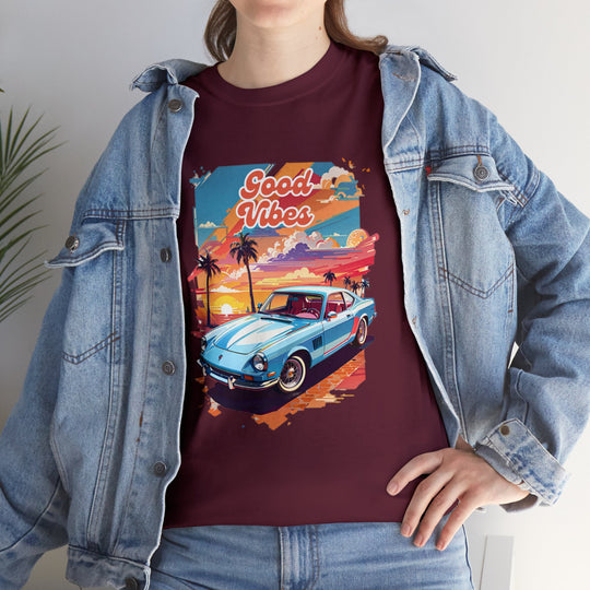 Vintage Ride Good Vibes T-Shirt -  Easy Rider Fashion