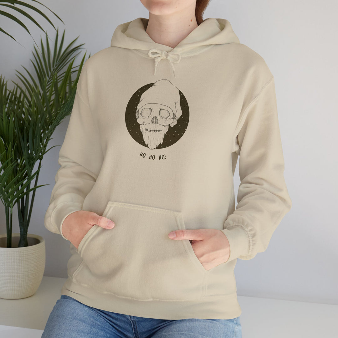 Festive Skull Grit Ho Ho Ho Hoodie