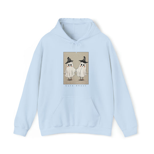 Cute Ghost Unisex Hoodie - Wave Fusions