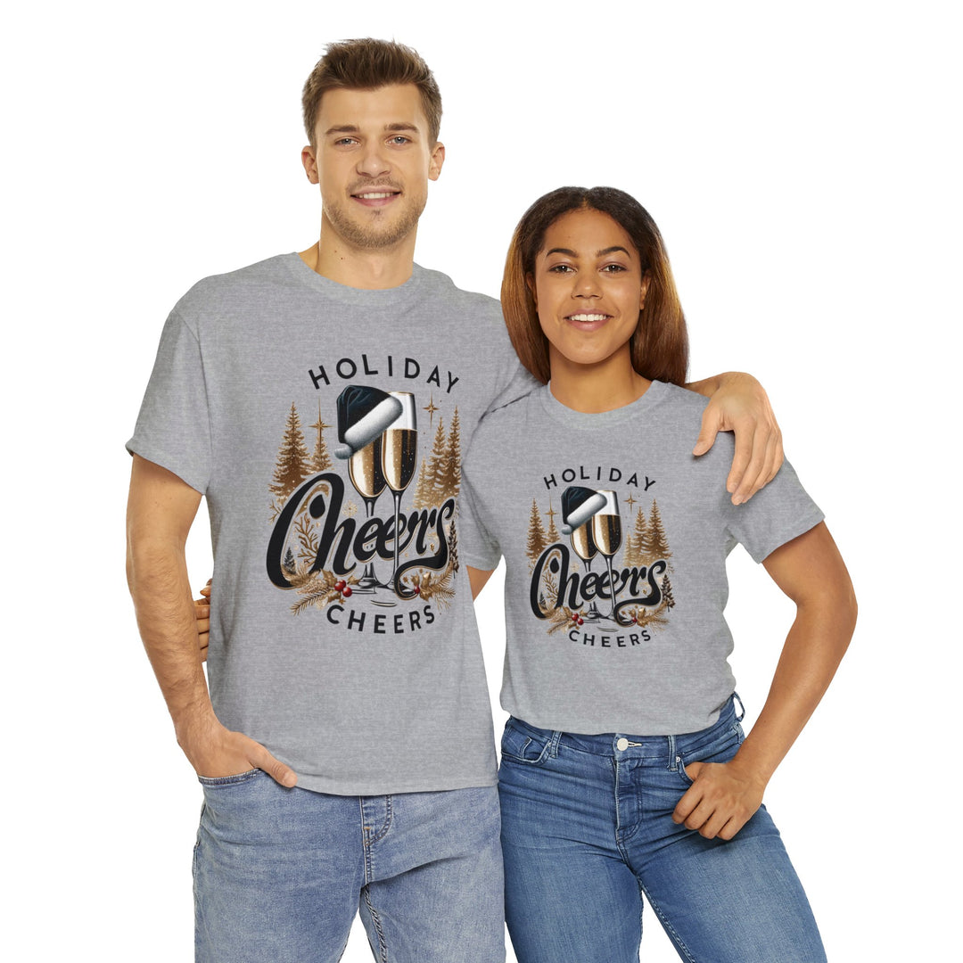 Holiday Cheers Unisex T Shirt - Wave Fusions