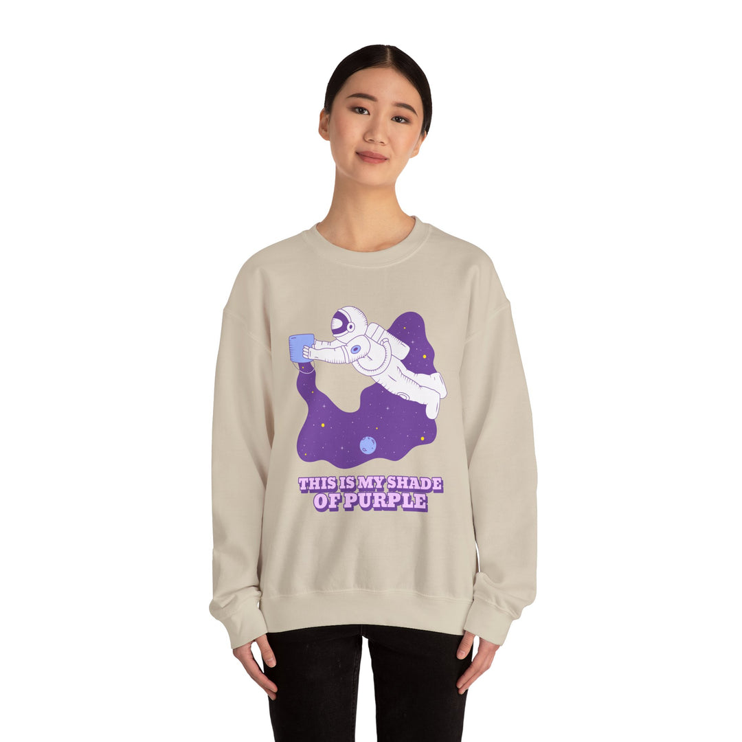 My Shade Of Purple Unisex Sweatshirt - Wave Fusions