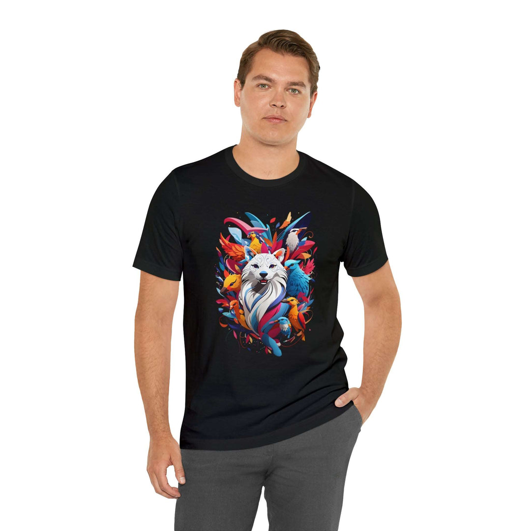 Dog and Phoenix Jersey Short Sleeve Tee