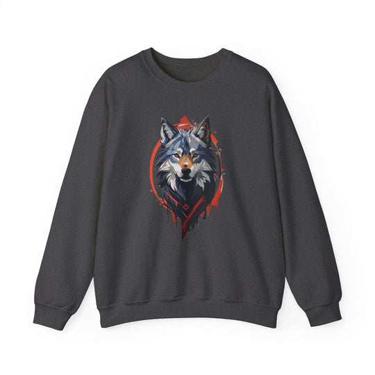 Alpha Wolf Crest Sweatshirt - Wilderness Royalty