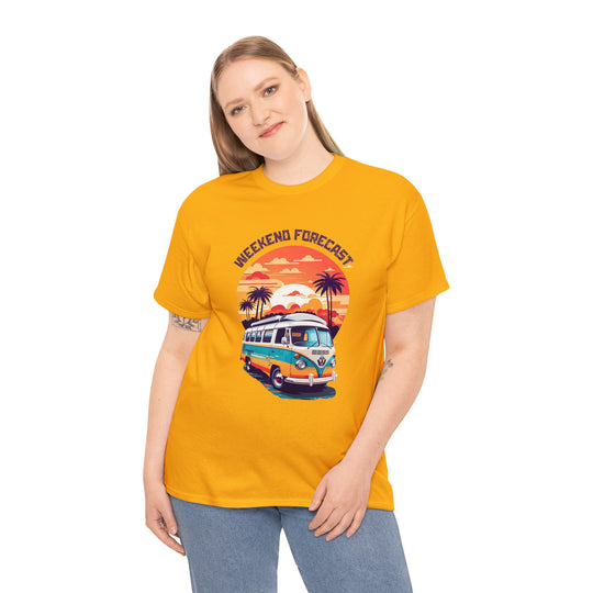 Weekend Forecast Van Life T-Shirt - Weekend Forecast Sunset Edition