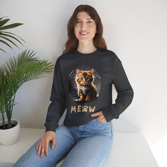 Lunar Kitten Sweatshirt - Moonglow Cat